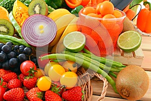 fruits and vegetables photo